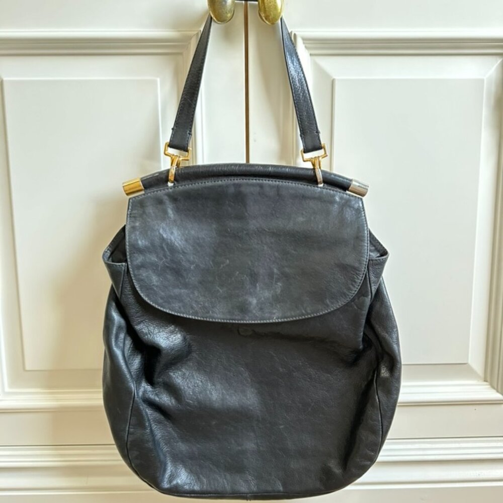 Barney's Label Boho Leather Purse